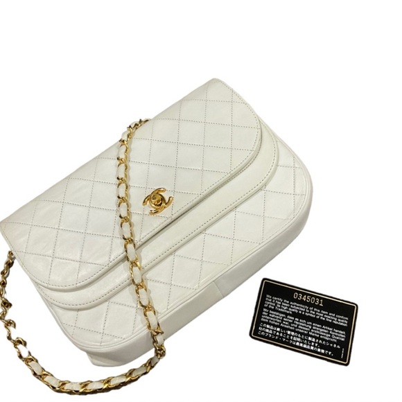 Chanel Auto Double Flap Leather Bag - Authentic - Picture 1 of 11